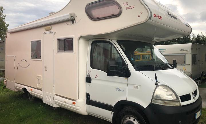 Camper Mansardato MILLER RIVERS GREEN 2005 Con gar