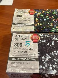 300 minilucciole led 18 metri bianco o multicolor