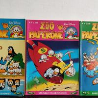 ZIO PAPERONE n. 16, 17, 18 del 1991 Walt Disney