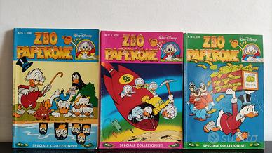 ZIO PAPERONE n. 16, 17, 18 del 1991 Walt Disney