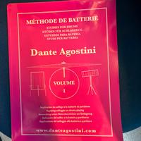 Spartito Metodo di  batteria Dante Agostini vol.1