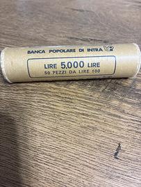 Rotolino originale 100 lire 1974