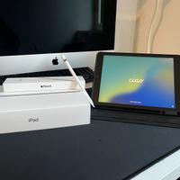 iPad 8ª gen + Apple Pencil + Custodia