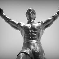 Rocky Balboa - Sylvester Stallone - statua 3D
