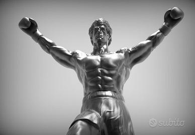Rocky Balboa - Sylvester Stallone - statua 3D