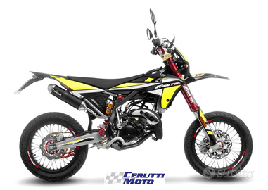 Scarico Leovince X-FIGHT BLACK Fantic XE/XM 50 21-