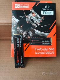 firecuda 540 2tb SSD nvme gen 5