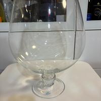 Coppa / calice in vetro cristallo XXL h 35 cm