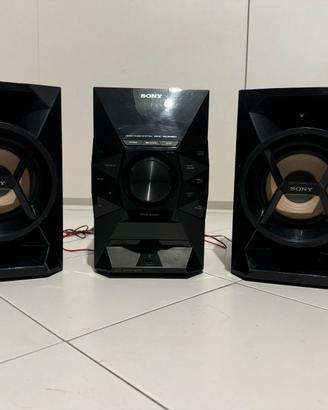 Stereo Sony con casse – CD/USB/FM