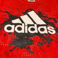 T Shirt rossa ADIDAS
