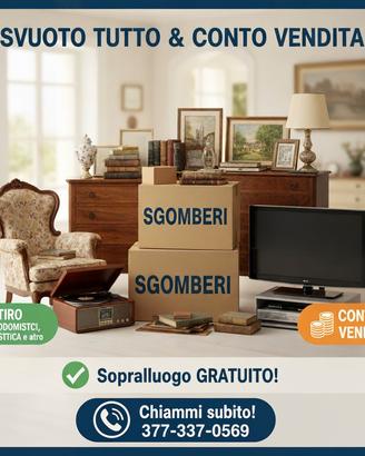 svuota cantine e appartamenti 