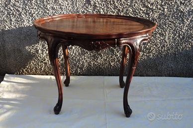 Tavolino ovale vintage