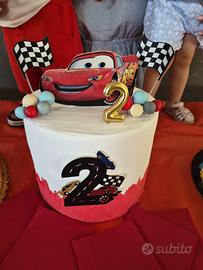 Torta finta Cars