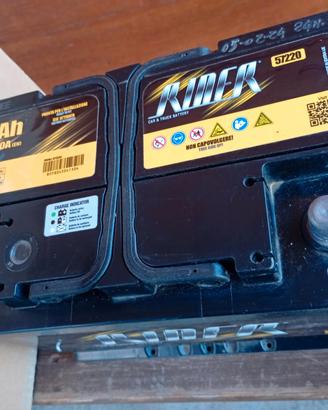 Batteria Auto Rider 12V 80Ah 650A (Modello 57220)