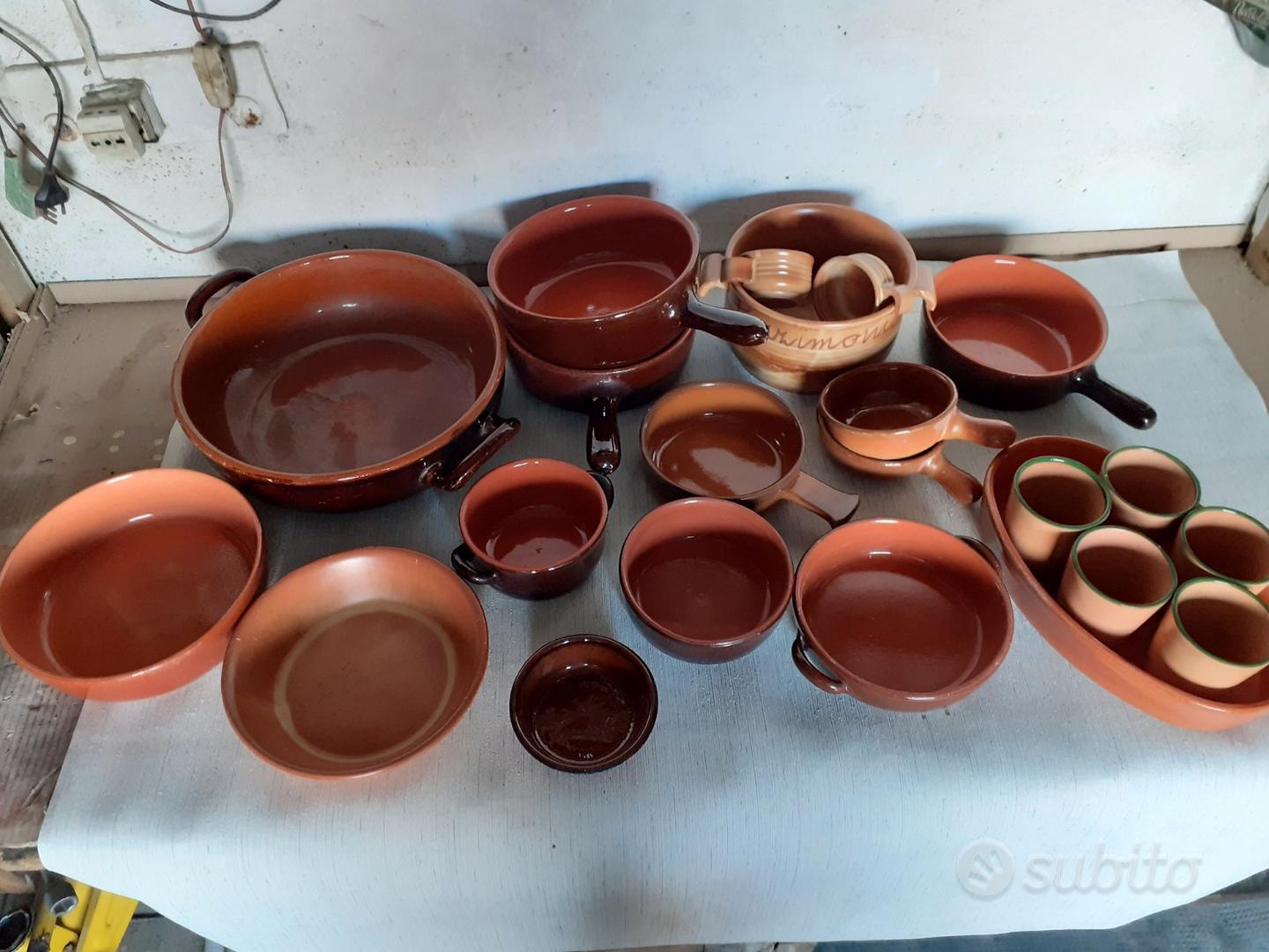 Pentole in terracotta di Albisola - Arredamento e Casalinghi In vendita a  Savona