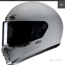 Casco HJC V10 Grigio - Stile Vintage ECE 22.06