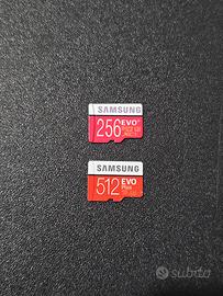 SAMSUNG EVO PLUS 512GB + 256GB U3 XC-I MicroSD