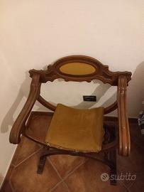 sedia Savonarola o poltrona