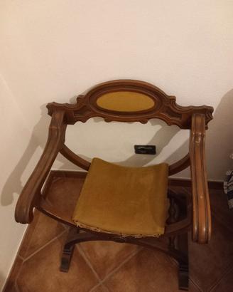 sedia Savonarola o poltrona