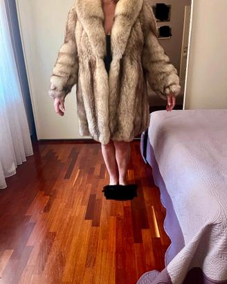 Pelliccia Vera Volpe della Groenlandia / Cappotto