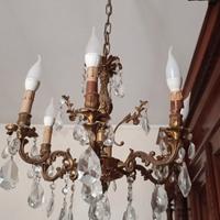 Lampadari d'epoca in Ottone ed in Bronzo