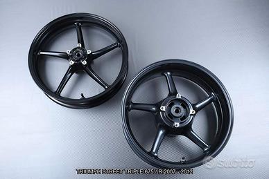 Coppia di cerchi TRIUMPH STREET TRIPLE 675 R 2007