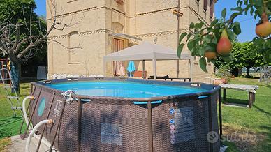 Bestway Piscina Power Steel Vista 488x305x107 cm