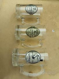 Original Guinnes Pint. Placcate in metallo.