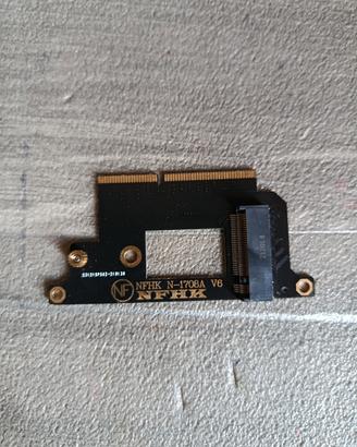 Adattatore SSD NVMe MacBook Pro 13 A1708 NFHK
