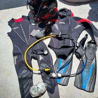 attrezzatura subaquea 