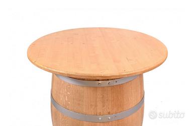 Botte barrique base tavolo snack esterno interno