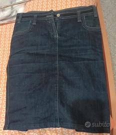 Gonna jeans Trussardi