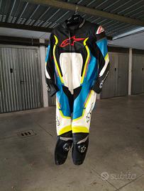 tuta da moto Alpinestar tg 52