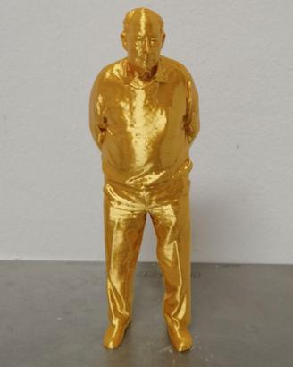Statuina Umarell altezza 20 cm