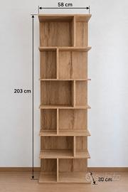 Elemento cucina, libreria di design - 203 cm