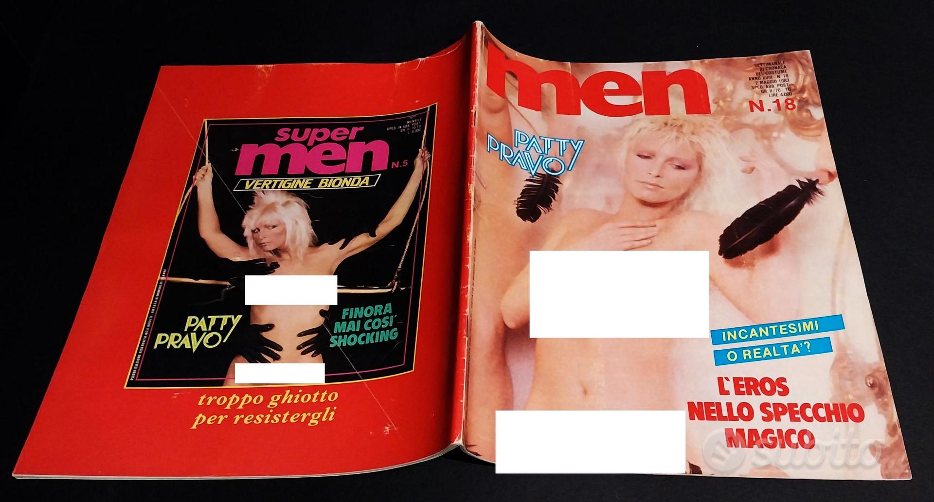 PATTY PRAVO nuda foto hard in MEN n. 18 1983 - Libri e Riviste In vendita a  Roma