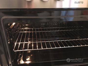 cucina a gas cinque fuochi, marca REX