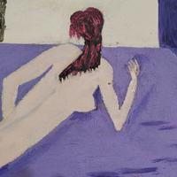 Acrilico su tela nudo