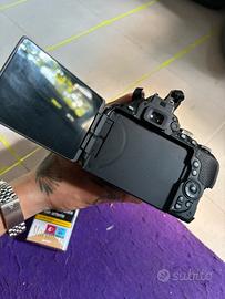 Nikon d5500 con obbiettivo tamron