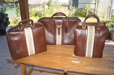 set valigie vintage 