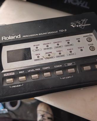 Roland td3 modulo batteria elettronica 