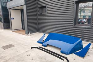 Kit spoiler tetto cabina man tgs