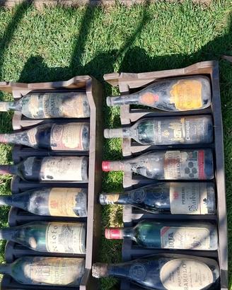 Bottiglie vino da collezione