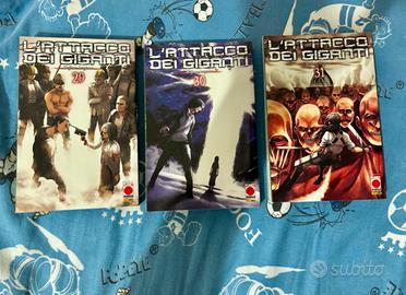 Set:Attacco dei giganti (Attack On Titan) 29-30-31