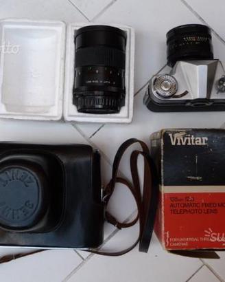 Macchina fotografica ZENIT + obiettivo 125 dedicat