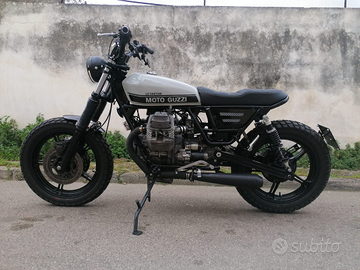 Moto Guzzi v75 ex P.A. - Brat Bike - Customizzata