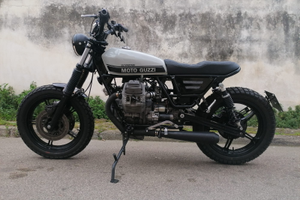 Moto Guzzi v75 ex P.A. - Brat Bike - Customizzata