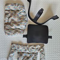 Stokke Trip Trap - BABY SET nero + fodera