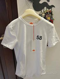 T-shirt body bianco SUNDEK