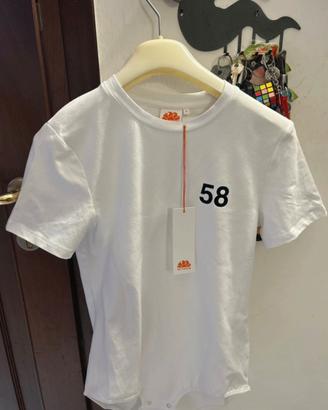 T-shirt body bianco SUNDEK